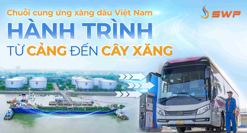 Chuỗi cung ứng xăng dầu Việt Nam: Hành trình từ cảng đến cây xăng