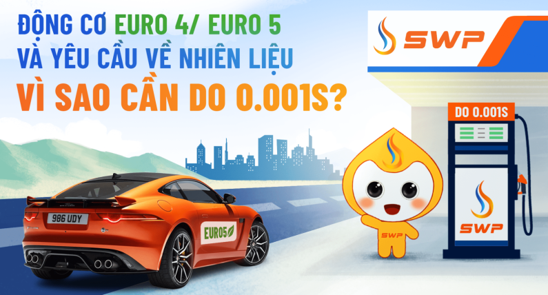 Động cơ Euro 5 và yêu cầu về nhiên liệu: Vì sao cần DO 0.001S? 