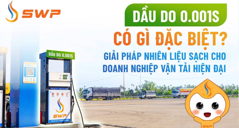 Dầu DO 0.001S có gì đặc biệt? 4 lợi ích vượt trội cho doanh nghiệp vận tải