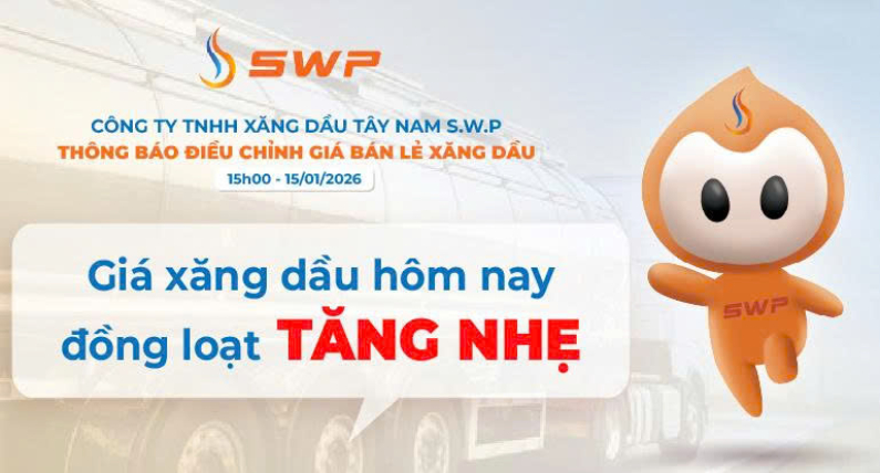 Giá xăng hôm nay 15/1 lần đầu tăng trở lại sau 5 kỳ giảm liên tiếp