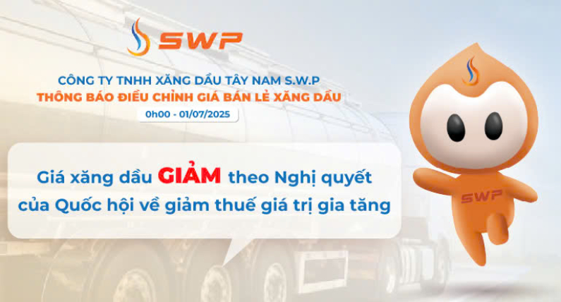 Giá xăng dầu hôm nay 1/7/2025: Đồng loạt giảm nhờ Nghị quyết giảm thuế VAT