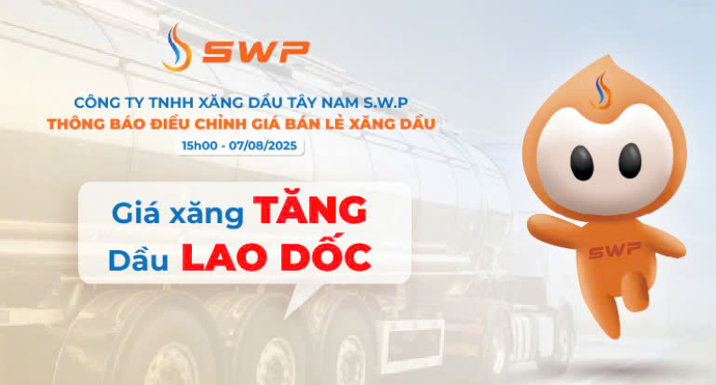Giá xăng dầu hôm nay 7/8/2025: Giá xăng tăng, dầu lao dốc