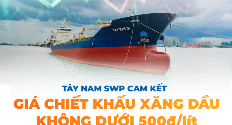 Tây Nam SWP bảo vệ quyền lợi của doanh nghiệp bán lẻ với giá chiết khấu xăng dầu không dưới 500đ/lít