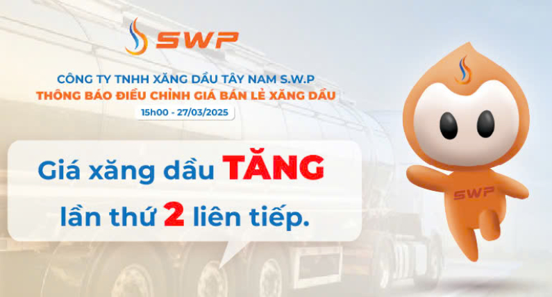 Giá xăng dầu hôm nay 27/3/2025: Giá xăng, dầu cùng tăng