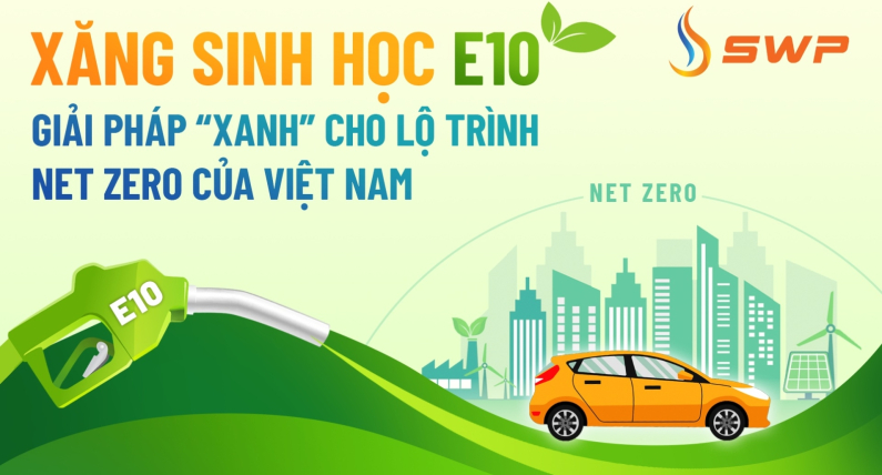 Xăng sinh học E10 - Giải pháp “xanh” cho lộ trình Net zero của Việt Nam